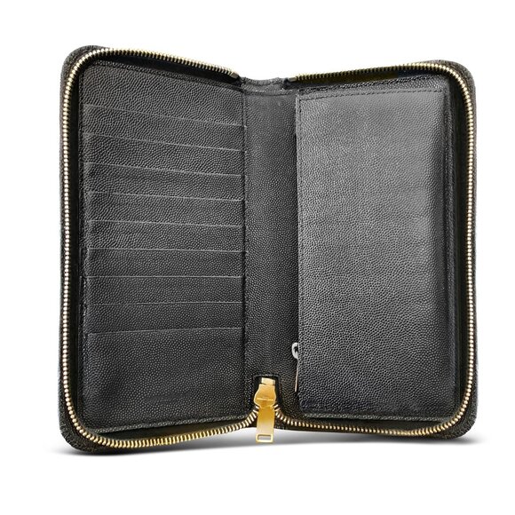Saint Laurent Black Leather Wallet - Picture 5 of 8
